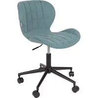 Zuiver OMG Bürostuhl Schwarz/ Blau