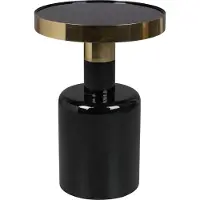 Zuiver Glam Beistelltisch Eisen/Metall/Stahl Ø36x51 cm