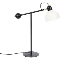 Zuiver | Schreibtischlampe Skala Weiß Textil 55x20x66 cm | NADUVI