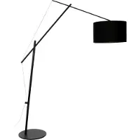 Zilt Tokio Stehlampe Schwarz