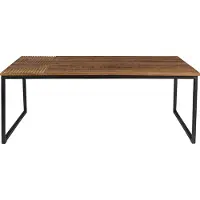Dutchbone | Couchtisch Randi Bruin Hout 110x60x41 cm | NADUVI
