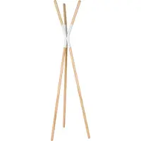 Zuiver | Garderobe Pinnacle Weiß Holz 59x56x176 cm | NADUVI