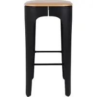 MOOS Barhocker Up-High 48 x 89 cm schwarz