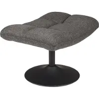 Dutchbone | Hocker Amalea grau Polyester 52x46x67 cm | NADUVI