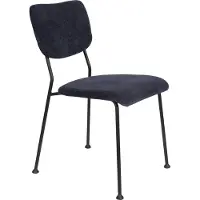 Zuiver 2er Set Benson Esszimmerstuhl Stahl/Polyester