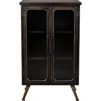 Dutchbone Denza Schrank/ Metall-Schrank Schwarz