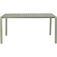 Zuiver Vondel Gartentisch 168,5x 87 cm Aluminium Grün