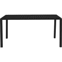 Zuiver Vondel Gartentisch 168,5x 87 cm Aluminium Schwarz