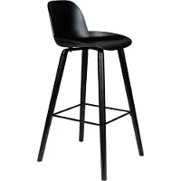 Zuiver 2er Set Albert Kuip Barstuhl Eschenholz/Kunststoff 75 cm