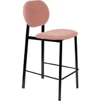 Zuiver | Barhocker Spike rosa Polyester 42.5x94x53 cm | NADUVI