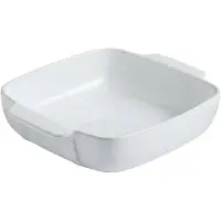 Pyrex Auflaufform Signature Viereckig White 22 x 22 cm