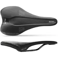 Selle Royal Selle Italia SLR Boost TM, Fahrradsattel, Straßenrennen, Unisex, Schwarz, Muster, Manganese