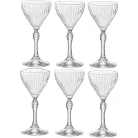 Bormioli Rocco Cocktailgläser America '20s Nick & Nora 140 ml (6er-Set)