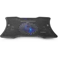 Nedis NBCR101BK Notebook-Ständer 1 Stromversorgung über USB Anzahl Winkel: 2 17 " 1500 U/min LED