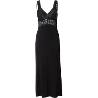 Hunkemoller Slipdress Nora Lace Long Schwarz