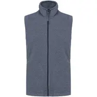 Kariban Herren Microfleece Gilet 'Luca' Bodywarmer K913 french navy heather M