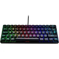 Surefire KingPin M1, Kabelgebunden, USB, Mechanischer Switch, AZERTY, RGB-LED, Schwarz