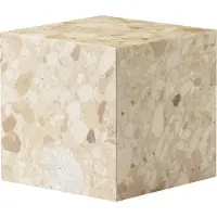 Audo Copenhagen Plinth Couchtisch Kubik Kunis Breccia Marmor