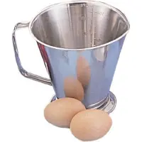 Gastronoble Messbecher mit Fuß 0,5 l