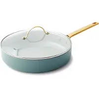 Greenpan Bratentopf Padova Smokey Blue mit Keramischer Antihaftbeschichtung 28 cm