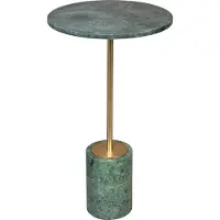 Dutchbone | Beistelltisch Gunnar Groen Marmer 37.5x37.5x65 cm | NADUVI