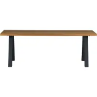 Woood Tablo Outdoor Gartentisch 210X80 Cm - Terrassentisch A-Tischbeine Holztisch - 75X210x81 Cm
