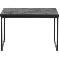 Bepurehome sharing beistelltisch quadrat schwarz