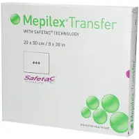 Mepilex Transfer Schaumverband 20x50 cm steril 4 St Verband