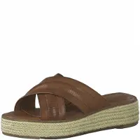Tamaris Damen Pantolette Braun, Schuhgröße:EUR 41