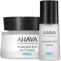 Ahava 80ml Hydrate Hyaluronic Acid Set (Serum 30ml +Cream 50ml)