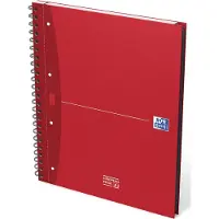 Oxford Power Oxford Office-Notizbuch European Book, DIN A4+, kariert, Hardcover, 5 Stück