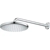 GROHE Kopfbrauseset Tempesta 250 26668, Brausearm 380 mm, 1 Strahlart, 9,5 l/min Durchflusskonstanthalter, chrom