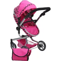 Cangaroo Nano Puppenwagen Bella 9695 verstellbar