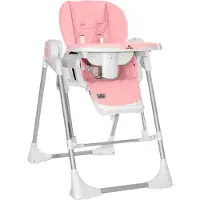 Lorelli Kinderhochstuhl 2 in 1 Camminando Babywippe verstellbar Schwingfunktion rosa