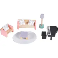 Cangaroo Holz-Puppenmöbel Wohnzimmer 4011