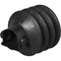Pricenet Faltenbalg für Auflaufeinrichtung - 49/50 mm