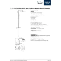 GROHE Vitalio Joy System 230, 1 Stück(e)