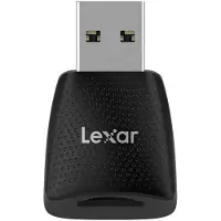 Lexar RW330, MicroSD (TransFlash), MicroSDHC, MicroSDXC, Schwarz, 170 Mbit/s, USB 3.2 Gen 1 (3.1 Gen 1) Type-A, 38,2 mm, 23,3 mm