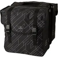 Fastrider dex Doppel-Fahrradtasche basics schwarz