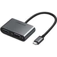 UGREEN USB-C zu HDMI + VGA + USB-C PD Hub