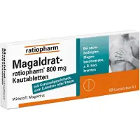 Ratiopharm MAGALDRAT-800 mg Tabletten 50 St