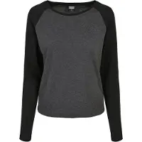 Urban Classics Ladies Contrast Raglan Longsleeve