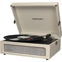 Crosley Voyager Tragbarer Plattenspieler mit Bluetooth Out Dune