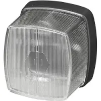 Proplus weißer Markierungslampenhalter 66 x 62 mm