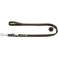 Hunter - V-Leine - Hundeleine Gr Länge max. 200 cm - Breite 1,6 cm grün