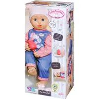 Zapf B.A. Große Annabell 54cm Strampler/Mütze/Flasche