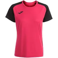 Joma Academy IV Trikot Kurzarm Damen - Raspberry / Schwarz | Größe: M