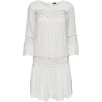 ONLY Sommerkleid Only Weiß