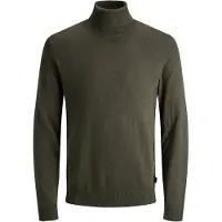 Jack & Jones Rollkragenpullover "JJEEMIL KNIT ROLL NECK NOOS" Baumwollmischung, regular fit