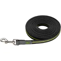 Hunter - Trackingleash Visby Super Grip - Hundeleine Gr Länge 10 m - Breite 2,0 cm gelb reflective